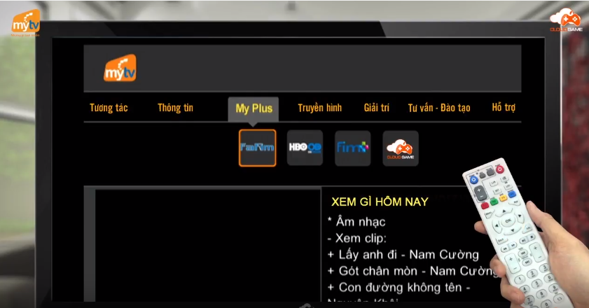 Hướng dẫn sử dụng Cloud Game trên MyTV